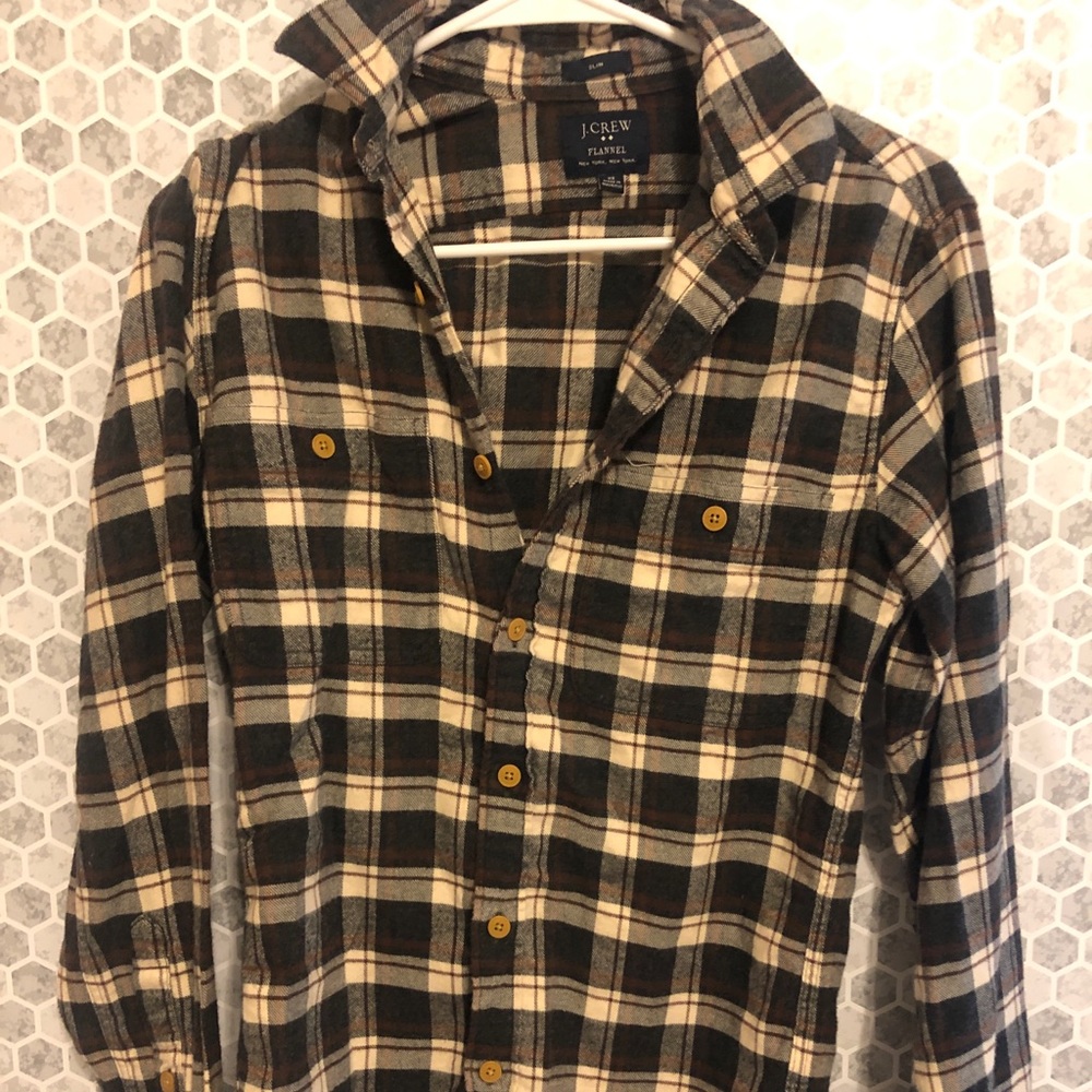 J.Crew Slim Fit Flannel